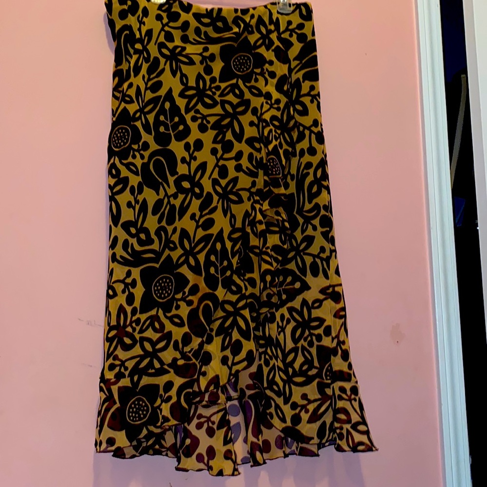 brown tanish skirt
